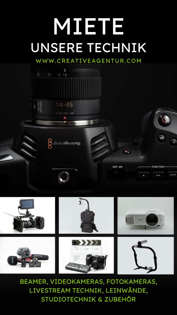 MIETE UNSERE TECHNIK