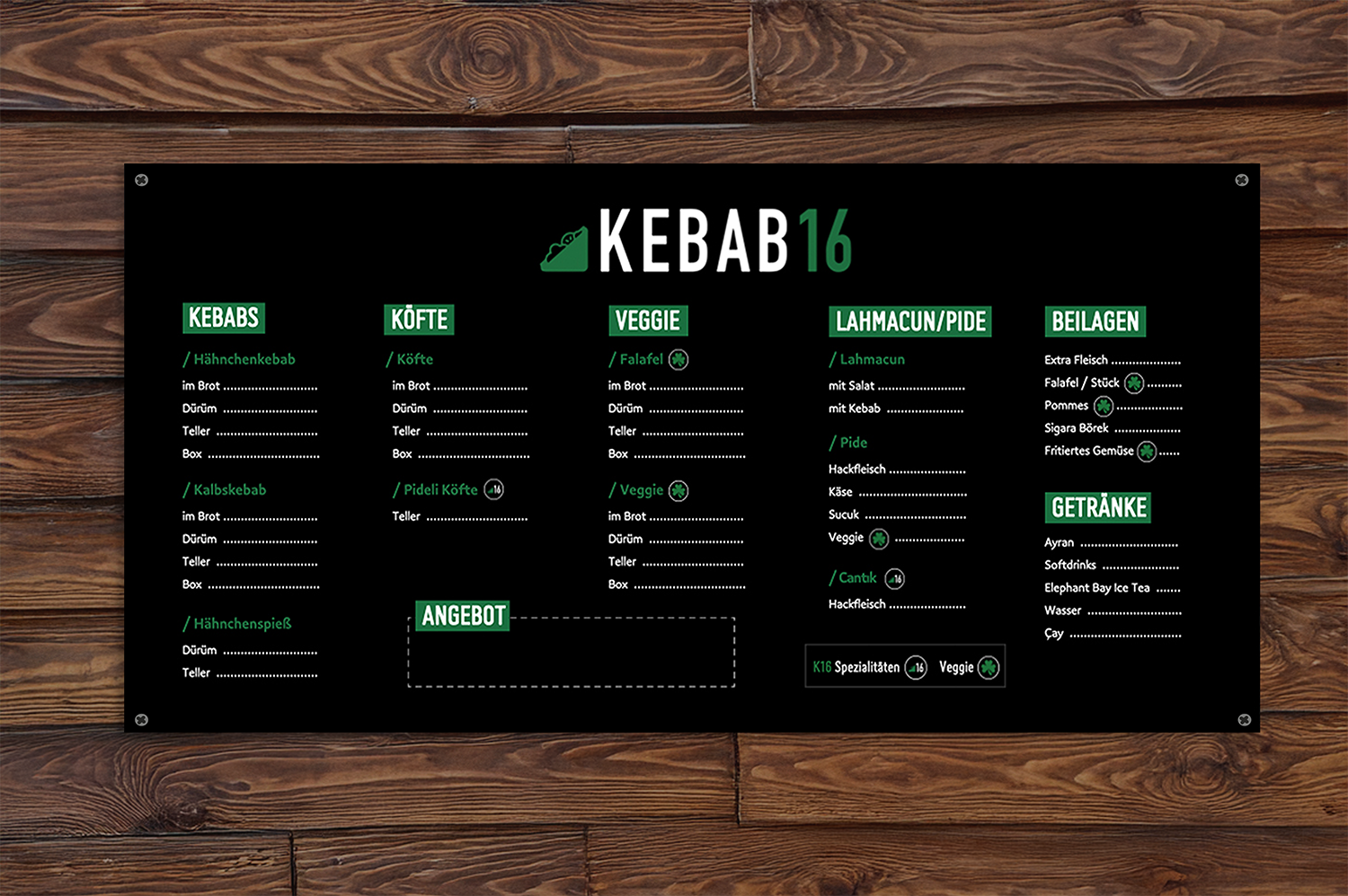 KEBAB WERBETAFEL